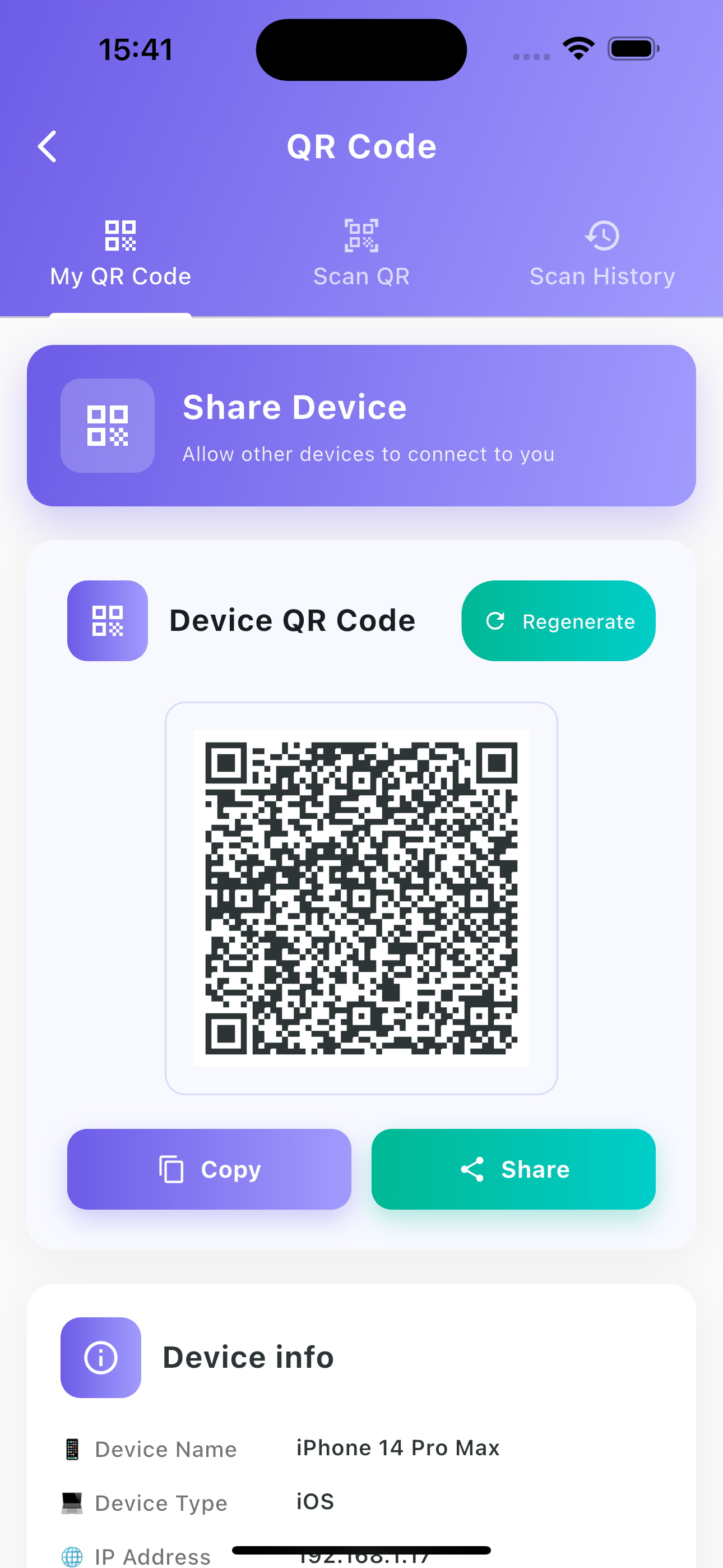 FlyDrop QR Code